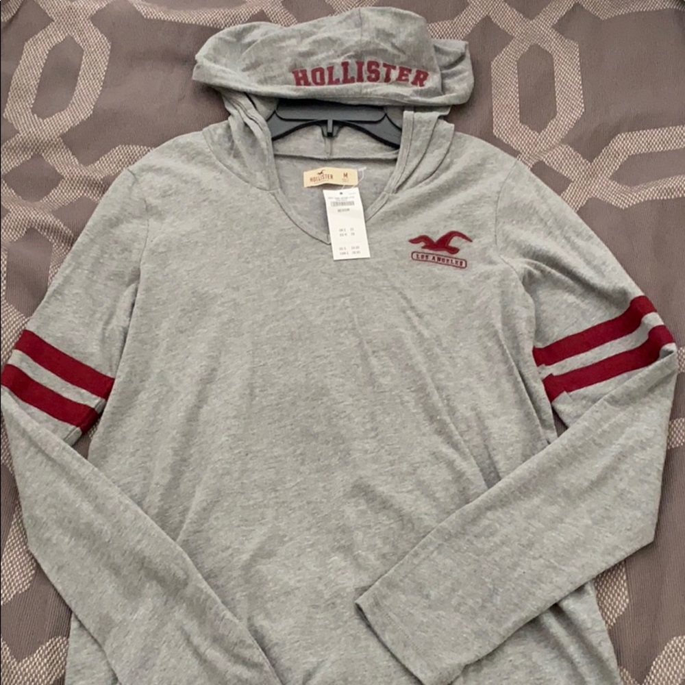 Hollister hooded long sleeve